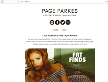 Tablet Screenshot of blog.pageparkes.com